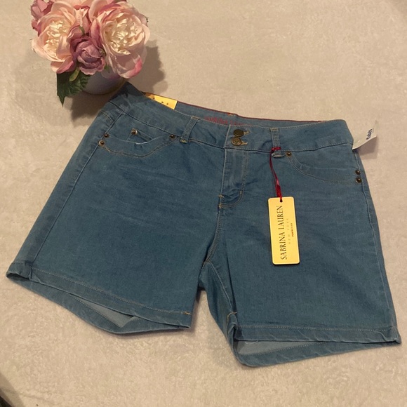 Sabrina Lauren Pants - NWT SABRINA LAUREN Size 10 Perfect Fit Ultra Soft Stretch Light Denim